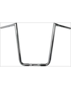 La Choppers Chrome 1-1/4" Big Twin Peaks 19" Handlebars Apes FLTR FLHR FXD ST XL