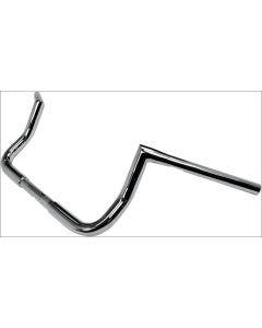La Choppers Chrome 1 1/4" Twin Peaks Handlebars 8" Harley Batwing Fairing FLH/T