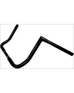 La Choppers Black 1 1/4" Twin Peaks Handlebars 12" Harley Batwing Fairing FLH/T