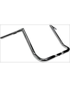 La Choppers Chrome 1 1/4" Twin Peaks Handlebars 16" Harley Batwing Fairing FLH/T
