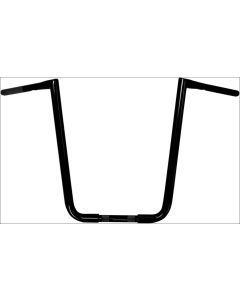 La Choppers Black 1-1/4" Big Twin Peaks 19" Handlebars Apes FLTR FLHR FXD ST XL