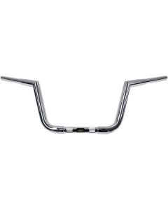 La Choppers Chrome 1-1/4" Big Twin Peaks 8" Handlebars Apes FLTR FLHR FXD ST XL
