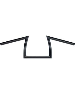 Biltwell Black 1" Keystones 5.25" Handlebars for Harley Sportster Dyna