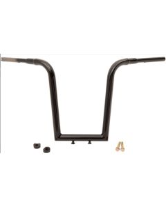 LA Choppers LA-7370-16B Black 1-1/2" Tree Hugger Handlebars 16" Rise Harley