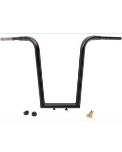 LA Choppers LA-7370-19B Black 1-1/2" Tree Hugger Handlebar 19" Rise Harley
