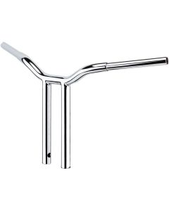 LA Choppers LA-7337-16 Chrome 1-1/4" 16" Rise Kage Fighter T-Bars Handlebars TBW
