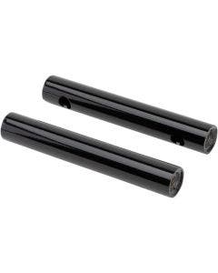 LA Choppers LA-7335-06RB Gloss Black 6" Straight 1-1/4" Handlebar Risers Harley