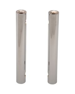 LA Choppers LA-7335-10R Chrome 10" Straight Handlebar Risers 1-1/4" Dia. Harley