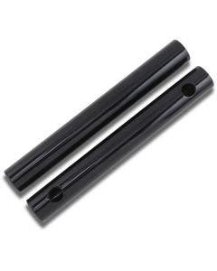 LA Choppers LA-7335-10RB Gloss Black 10" Straight 1-1/4" Handlebar Risers Harley