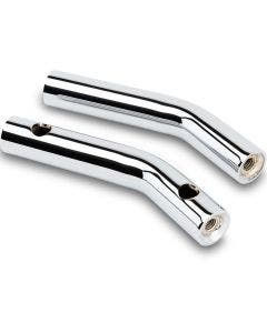 LA Choppers LA-7336-08R Chrome 8" Handlebar Risers 1-1/4" Pullback 1-1/4" Dia