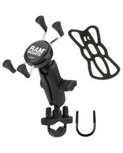 Ram Mounts X-Grip Cradle w/ Handlebar U-Bolt Rail Mount RAM-B-149Z-UN7