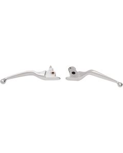 Drag Chrome Wide Blade Clutch Brake Levers 14-16 Harley Touring FLH/T