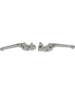 PSR 12-00662-20 Chrome Anthem Adjustable Brake Clutch Levers 17-Up Harley Trike