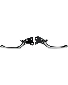 RSD Roland Sands Regulator Black Contrast Brake Clutch Levers Set Harley 04-13 XL