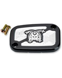 Joker Machine Black Joker Front Brake Master Cylinder Cover Harley 08-15 FLH/T