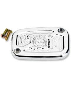 Joker Machine Chrome Joker Front Brake Master Cylinder Cover Harley 08-15 FLH/T