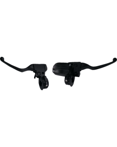 Drag Specialties Black Brake Clutch Control Kit 4 Harley 21-23 FLHT/FLHX/FLHR