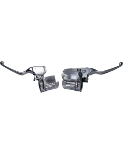 Drag Specialties Chrome Brake Clutch Control Kit 4 Harley 21-23 FLTRX/FLTRK