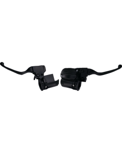 Drag Specialties Black Brake Clutch Control Kit 4 Harley 21-23 FLTRX/FLTRK