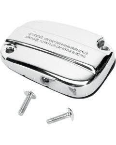 Drag Chrome Front Brake Master Cylinder Cover 09-18 Harley FL 09-13 FL TRIKES