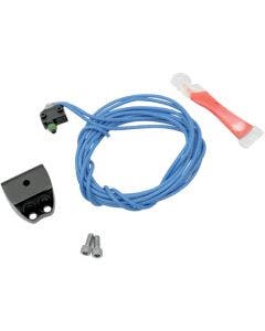 Performance Machine Black Brake Light Switch 9/16 Bore Master Cylinder 