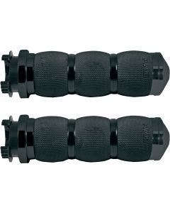 Avon Performance 3 Ring Black Anodized Air Cushion Hand Grips Indian 14-17