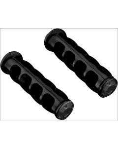 Kuryakyn 6383 Gloss Black ISO-Grips GL1800 Gold Wing F6B w/ Heated Grips