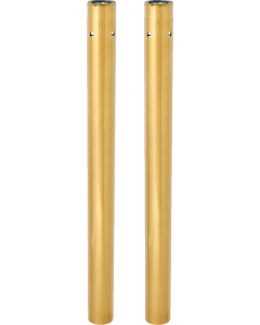 Arlen Ness Gold 49mm Fork Tube 24.875" 4 Harley 17-24 Touring Models