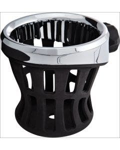 Ciro 50003 Chrome Drink Holder Only w/o Mount Left or Right Perch Harley Metric