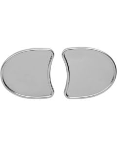 Drag Specialties Chrome Fairing Mounted Mirrors for Harley FLHT/X Batwing 14-17 | 0640-0793