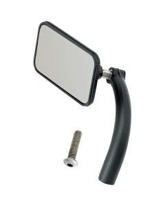Biltwell Black Square Utility Mirror Perch Mount for Harley Metric Custom (ea)