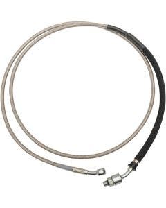 Drag Stainless Braided Extended Plus + 6 Hydraulic Clutch Line Cable CVO & 14-16