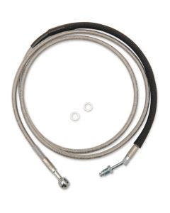 Drag Stainless Braided Extended Plus + 2 Hydraulic Clutch Line Cable FLH/X 17-18