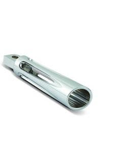 Arlen Ness Chrome Deep Cut Billet Male Mount Footpegs for Harley Models