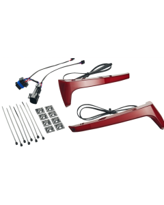 Ciro Rydeculture Bryant M1 Saddlebag Lights 4 Indian 20-24 Models