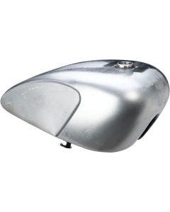 Legacy Lynx Raw 3.8 Gallon Peanut Gas Fuel Tank for Harley Sportster Custom Carb