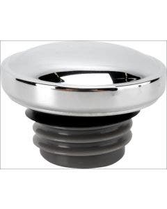 Kuryakyn Chrome Stock Style Vented Gas Cap w/ Right-Handed Thread 96-16 Harley