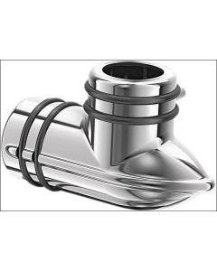 Kuryakyn Chrome Fuel Line Fitting Cover Harley EFI Touring Softail Dyna XL 02-17