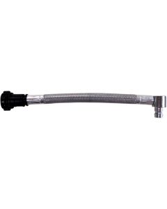 Goodridge Clear Stainless Upgraded EFI Fuel-Injection Line for Harley FLH Dyna & Softail