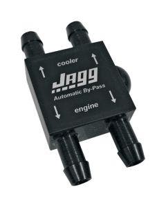 Jagg 4050 Black Billet Aluminum Automatic Oil Cooler Bypass Valve Harley Metric