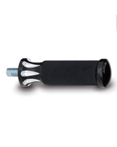 Arlen Ness Black Deep Cut Fusion Shifter Brake Peg for Harley or Metric