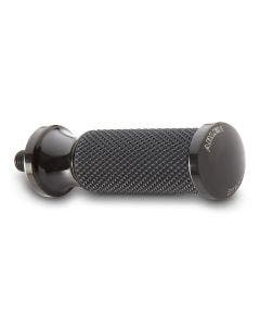 Arlen Ness Smooth Black Fusion Shifter Brake Peg for Harley or Metric
