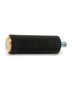 Arlen Ness Knurled Brass Fusion Shifter Brake Peg for Harley or Metric