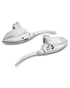 Arlen Ness RAD III Chrome Handlebar Controls Dual Disc 11/16 Bore Harley 96-13