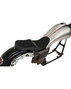Drag Suede Diamond Low Profile Tour Seat Yaffe Razorback Gas Tank 08-23 FLH/T