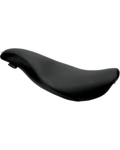 Danny Gray Short Hop 2-Up Plain Smooth Low Profile Seat Harley Touring 08-UP