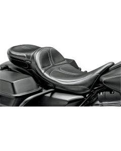 Le Pera LN-957DL Maverick Daddy Long Legs 2-Up Stitched Seat Harley FLH/T 97-01