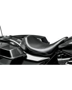 Le Pera LK-857 Low Profile Silhouette Smooth Solo Seat for Harley FLH/T 08-23