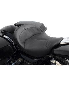 Danny Gray BigIST Air Black Vinyl Solo Wide Saddle Seat for Harley Touring 08-23