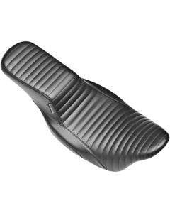 Le Pera LK-777PT Black Pleated Stitched Nomad II 2-Up Seat Harley Touring 08-18